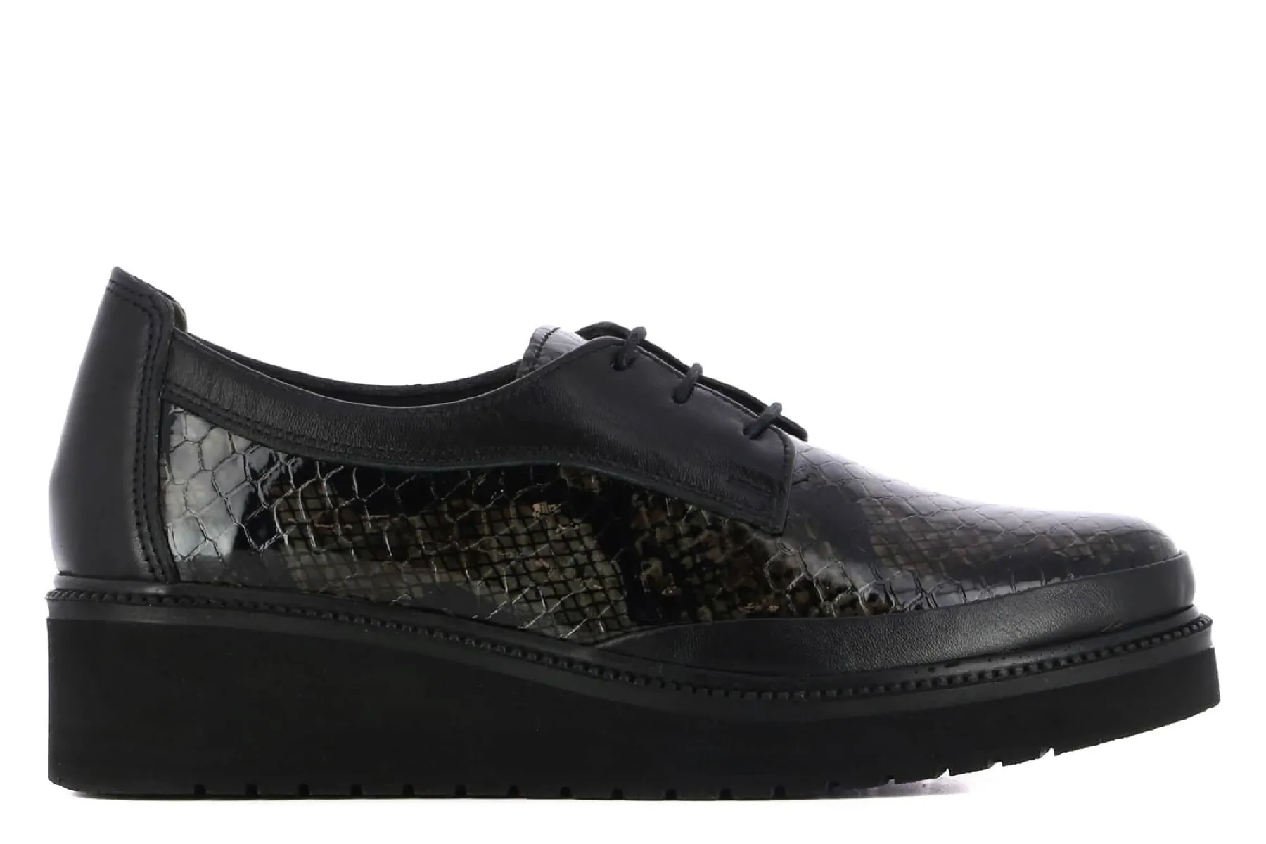 Casas Comfort Bluchers de plataforma SNAKE