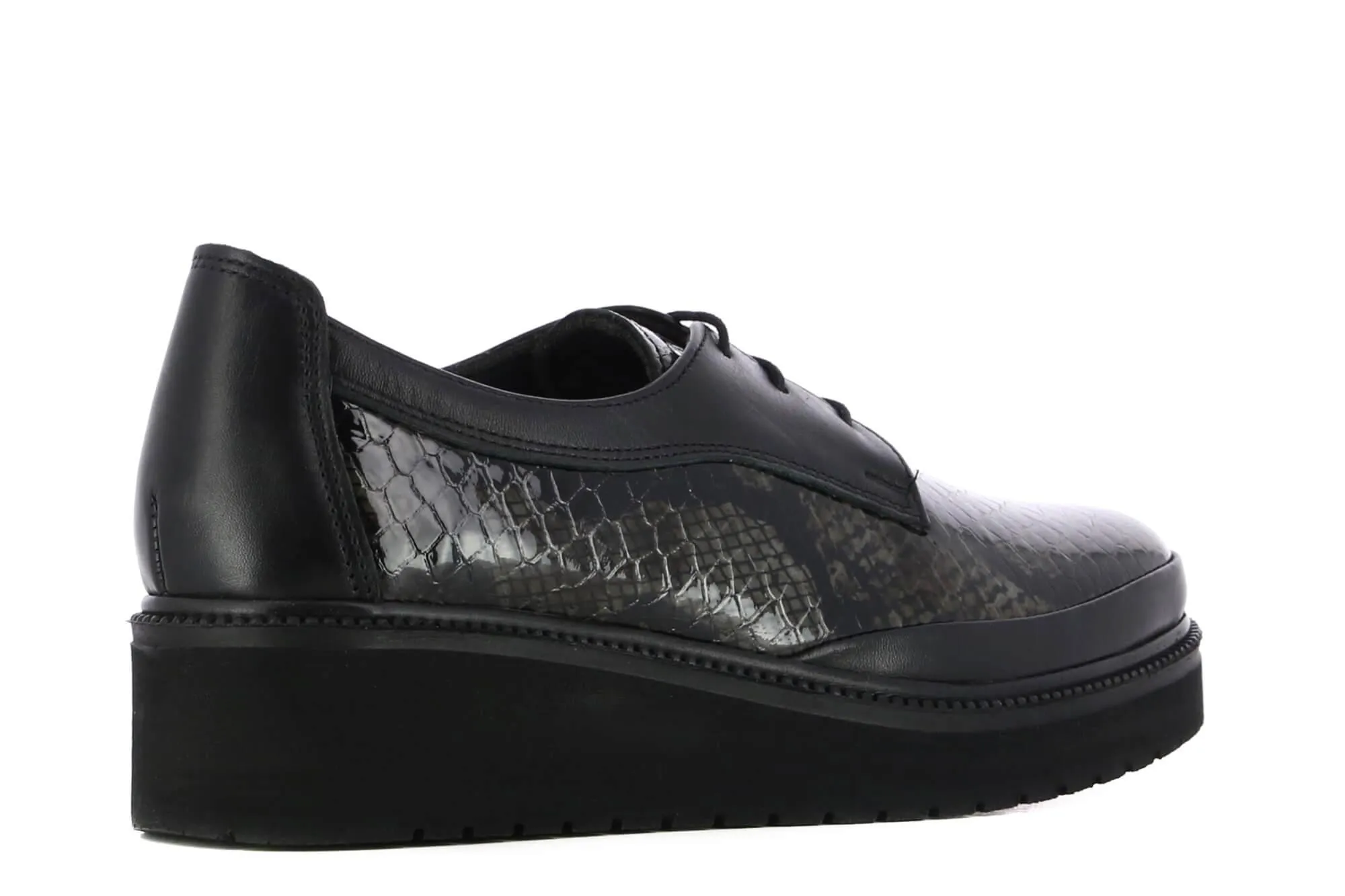 Casas Comfort Bluchers de plataforma SNAKE