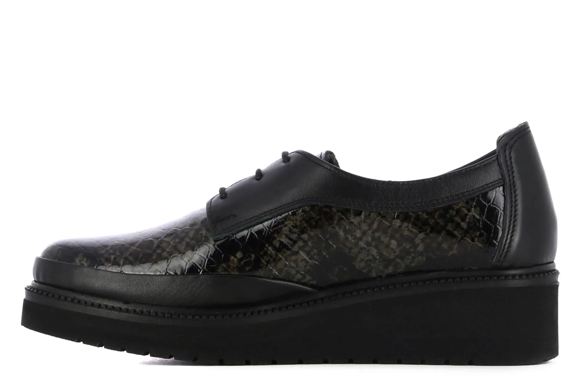 Casas Comfort Bluchers de plataforma SNAKE