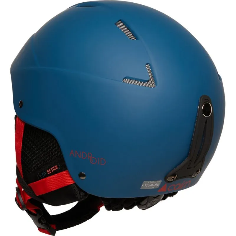 Casco de esquí Cairn Android (pacific fire)