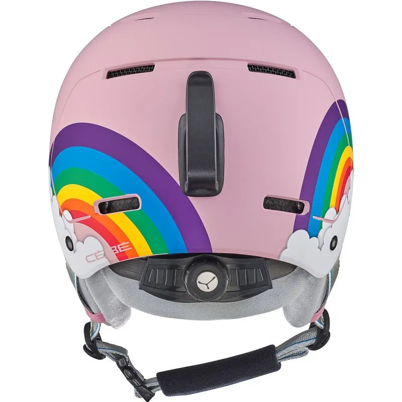 Casco de esquí Cébé Lazo (rosa arco iris mate) niño