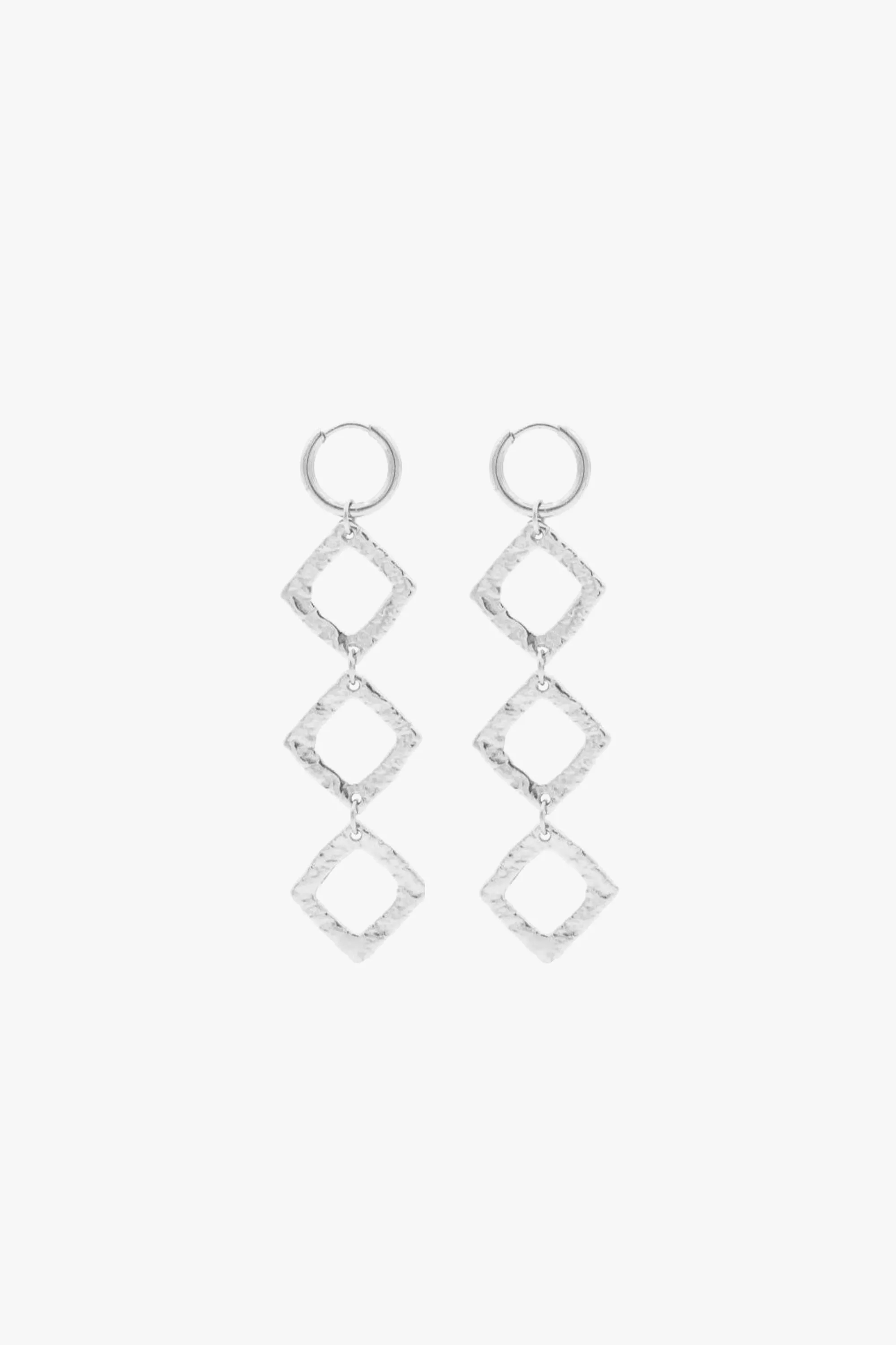 CATALINA EARRINGS PLATA