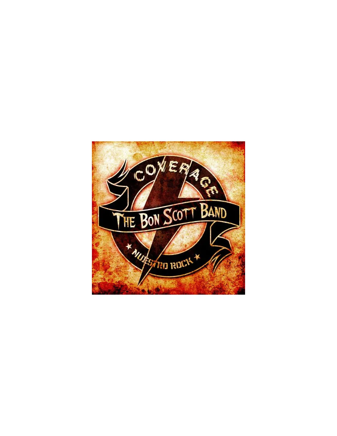 CD THE BON SCOTT BAND  COVERAGE, NUESTRO ROCK