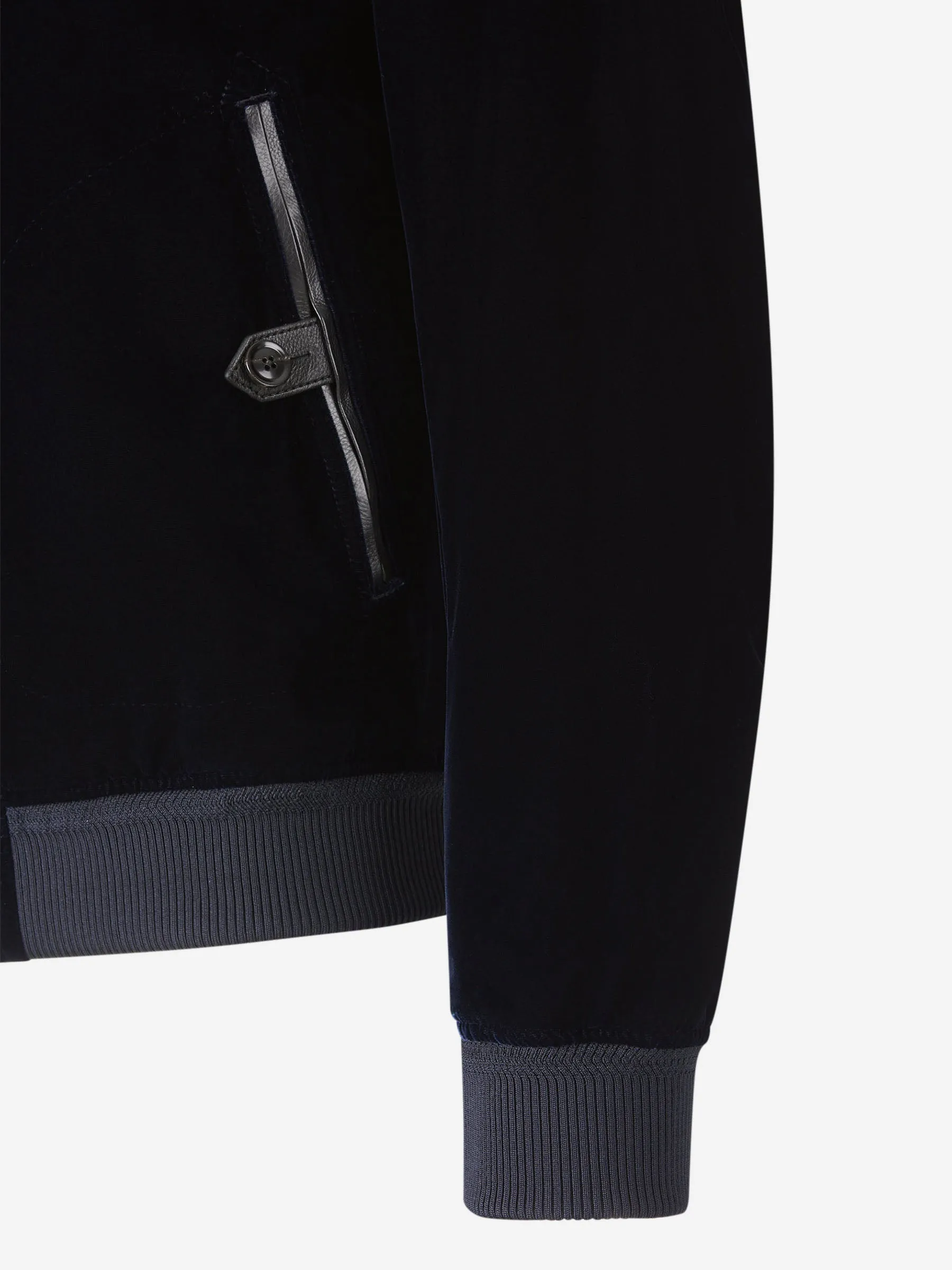 Chaqueta Bomber Terciopelo