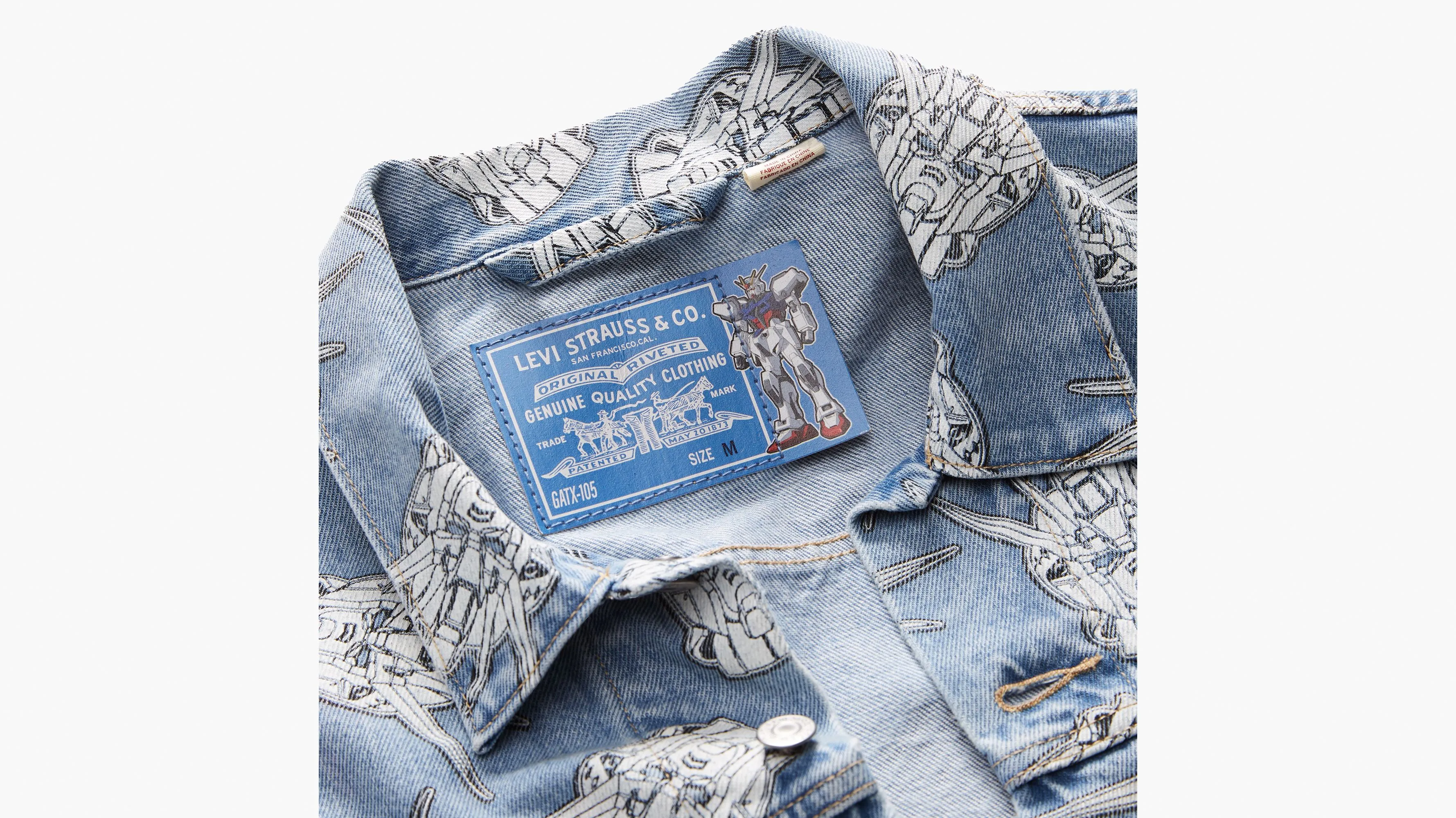 Chaqueta Trucker Levi's® X Gundam Seed Relaxed