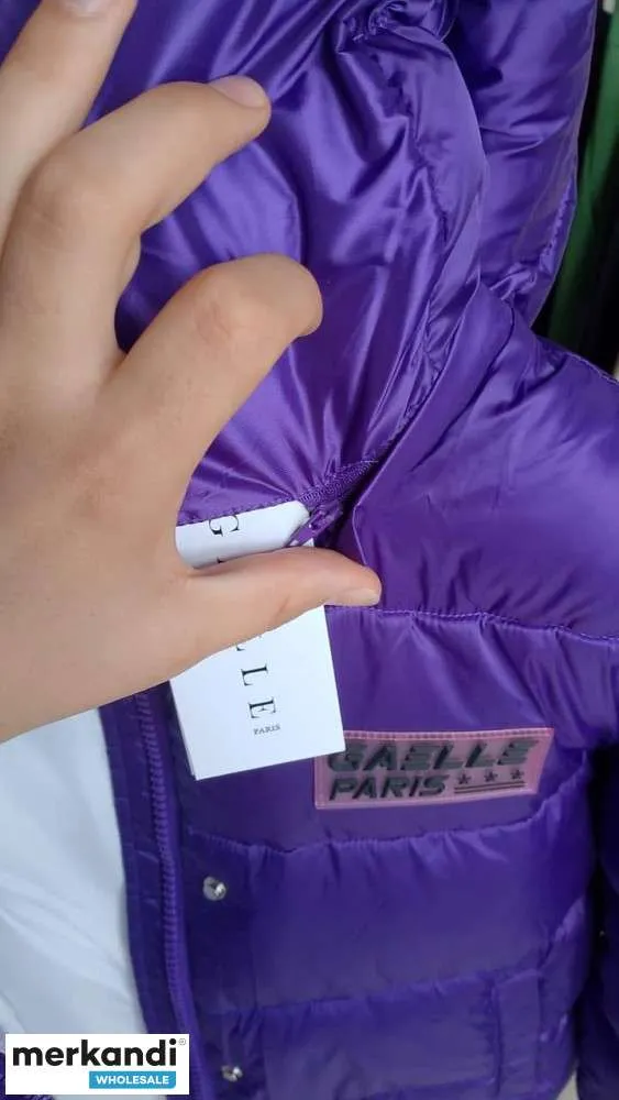 Chaquetas Gaelle dos colores oferta de la temporada pasada para minoristas y mayoristas
