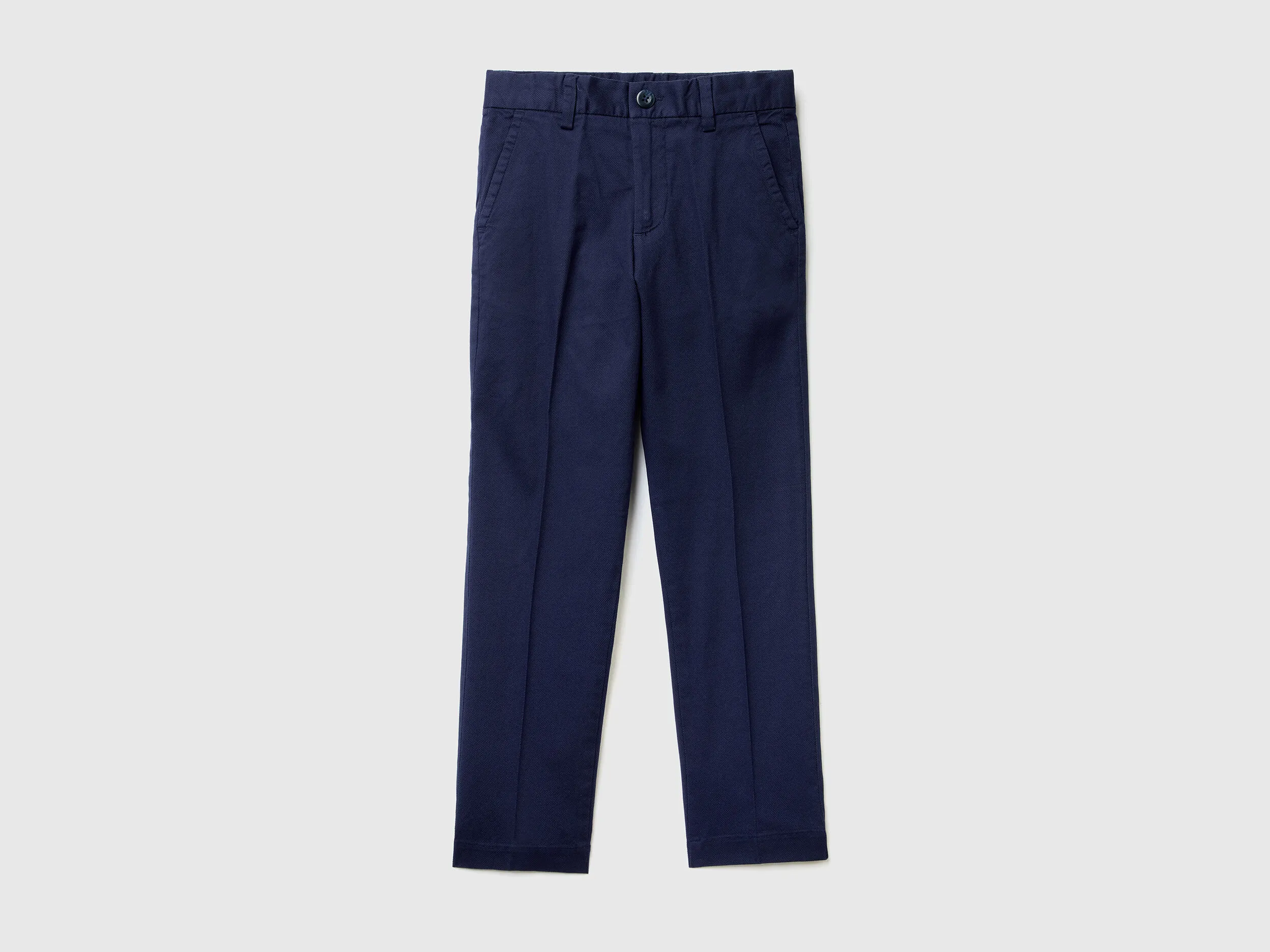 Chinos slim fit de algodón elástico