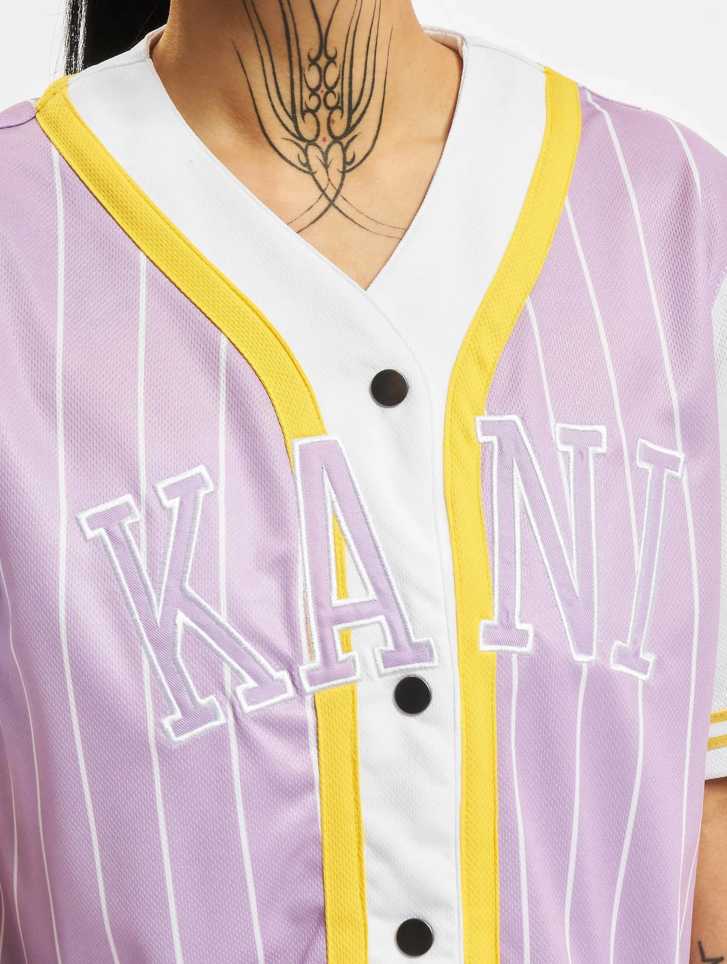 College Block Pinstripe Baseball