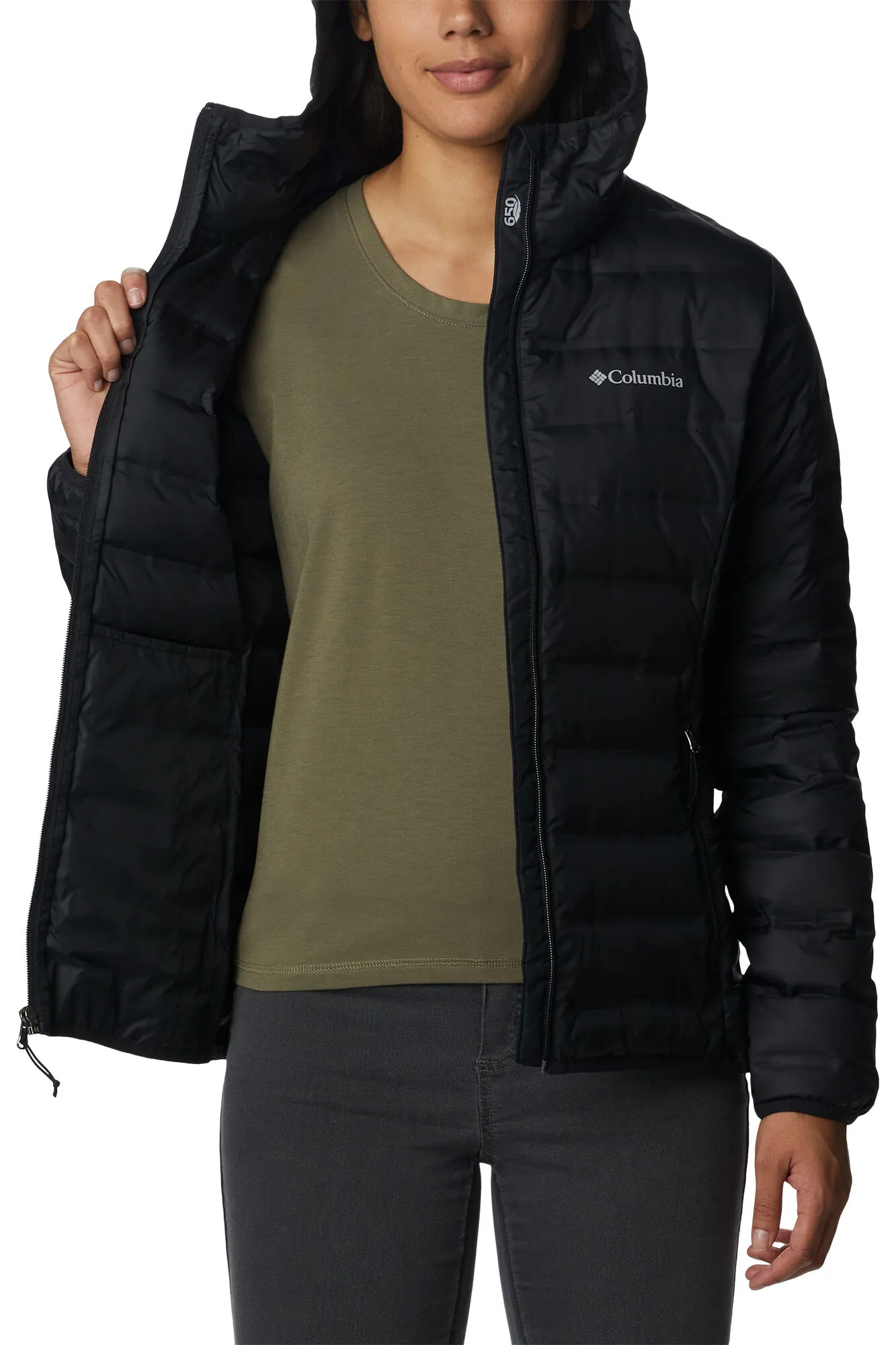 Columbia Columbia Chaqueta de plumón con capucha Lake 22™ II para mujer