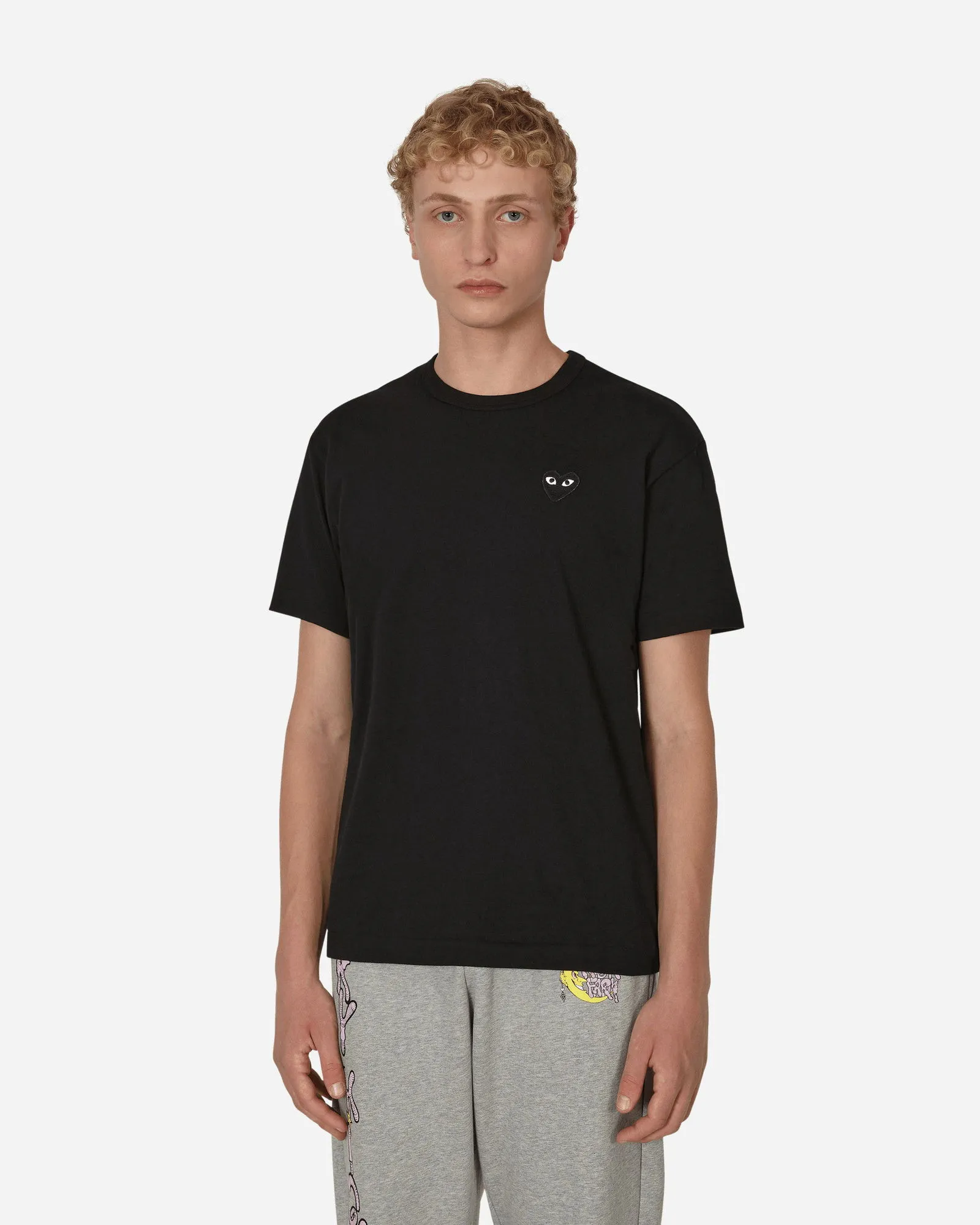 Comme des Garçons Play Basic Logo Tee