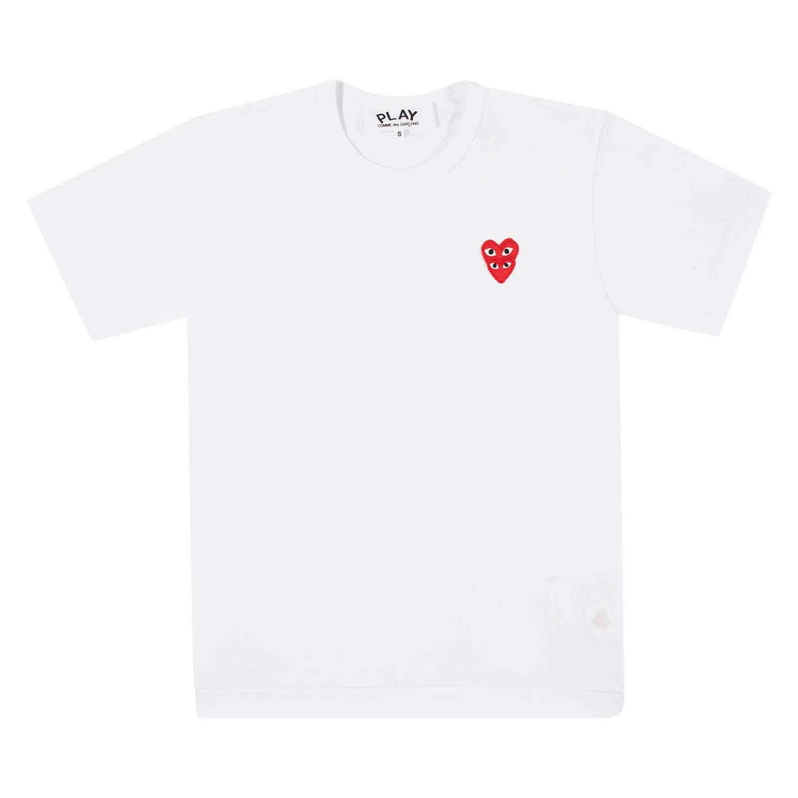 COMME DES GARçONS PLAY HEART LOGO TSHIRT