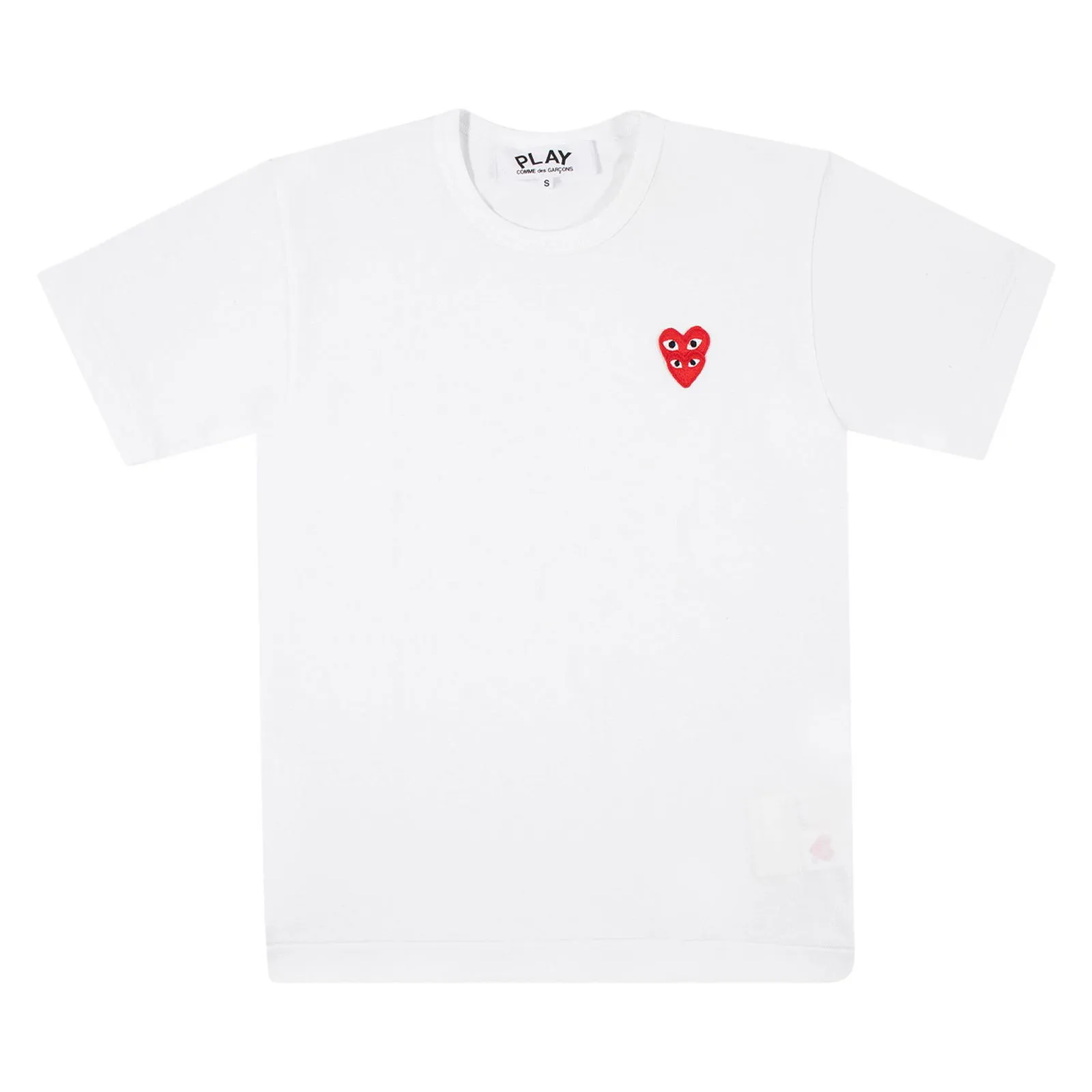 COMME DES GARçONS PLAY HEART LOGO TSHIRT