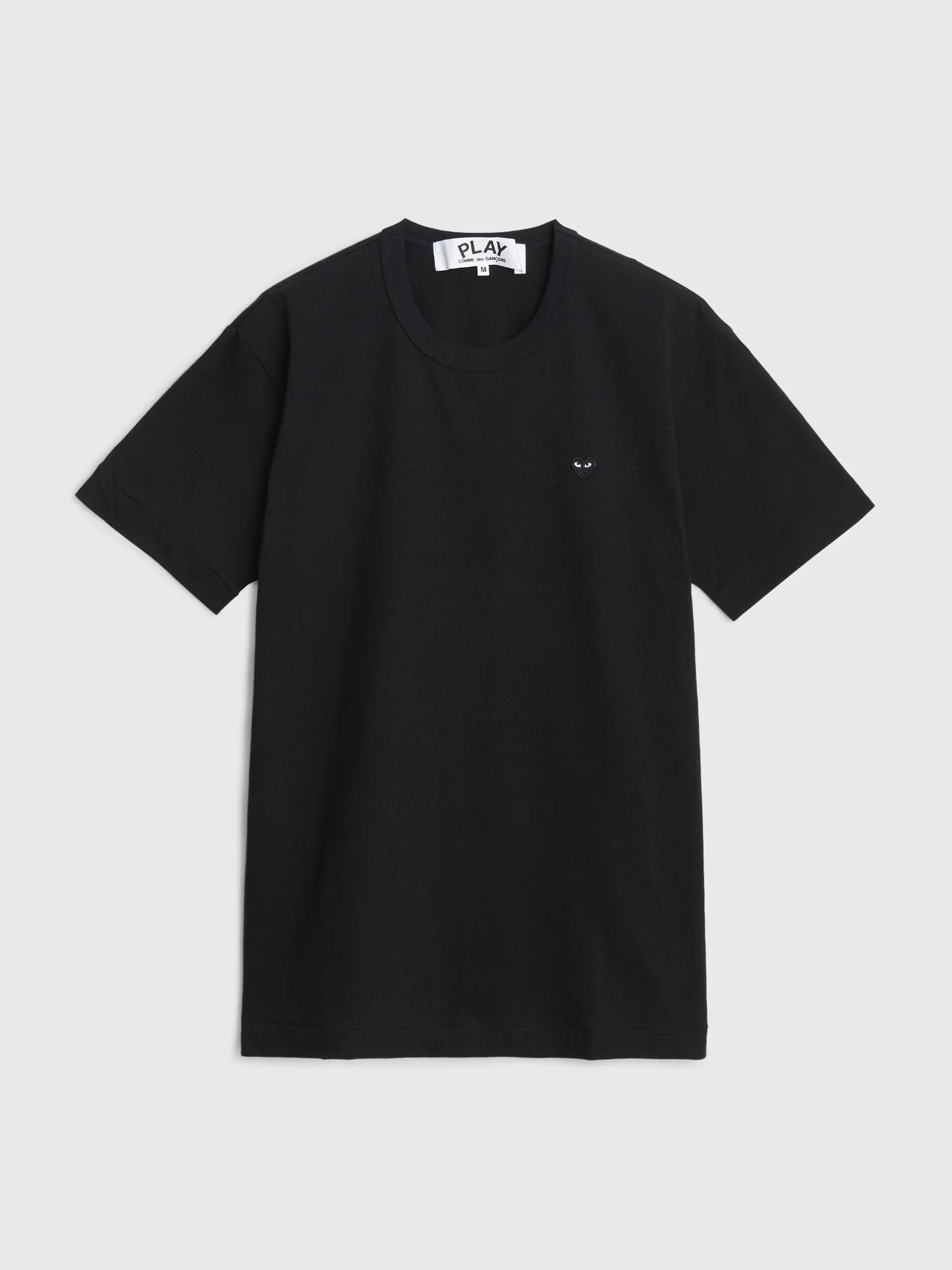 COMME DES GARçONS PLAY MINI HEART TSHIRT BLACK