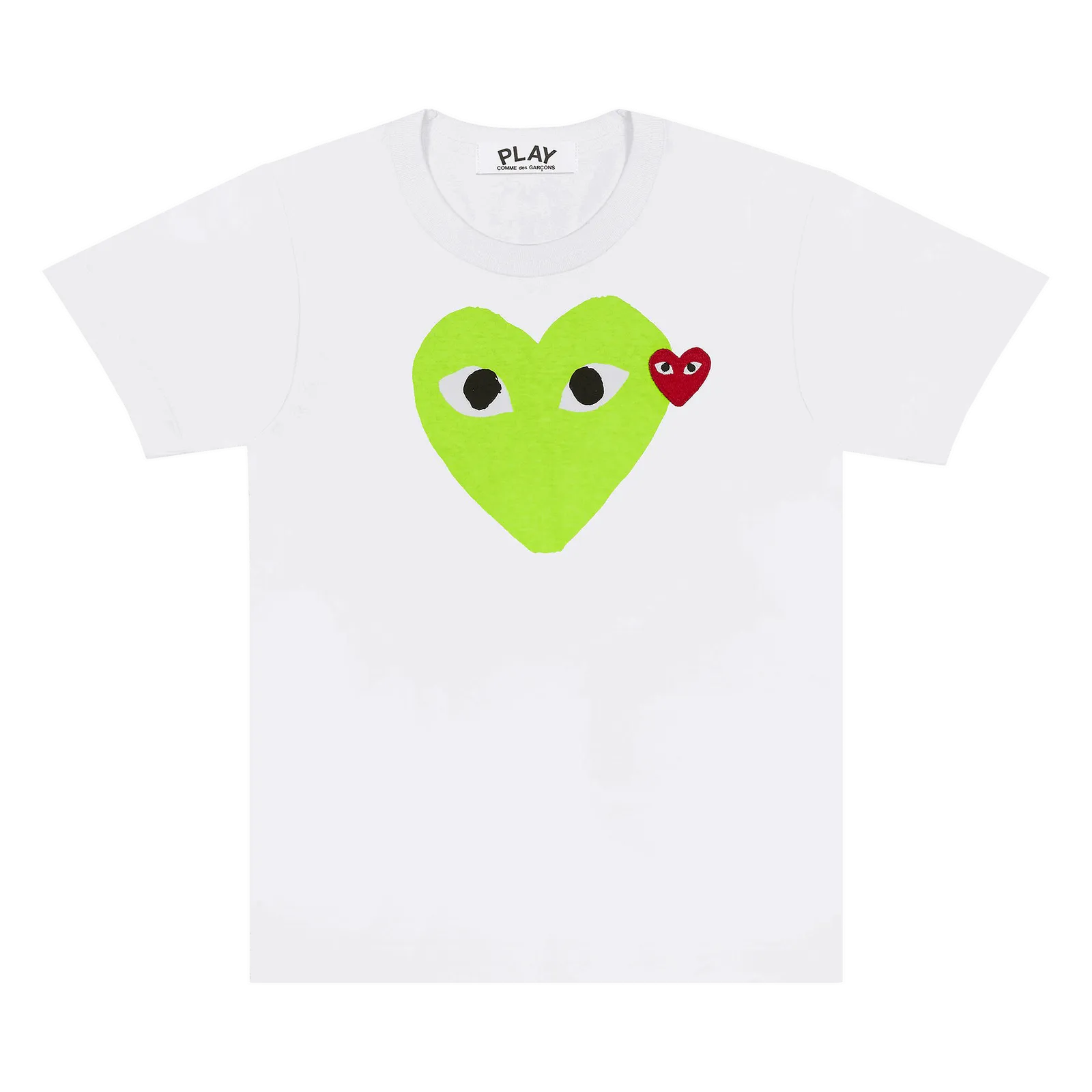 COMME DES GARçONS PLAY RED EMBLEM HEART TSHIRT