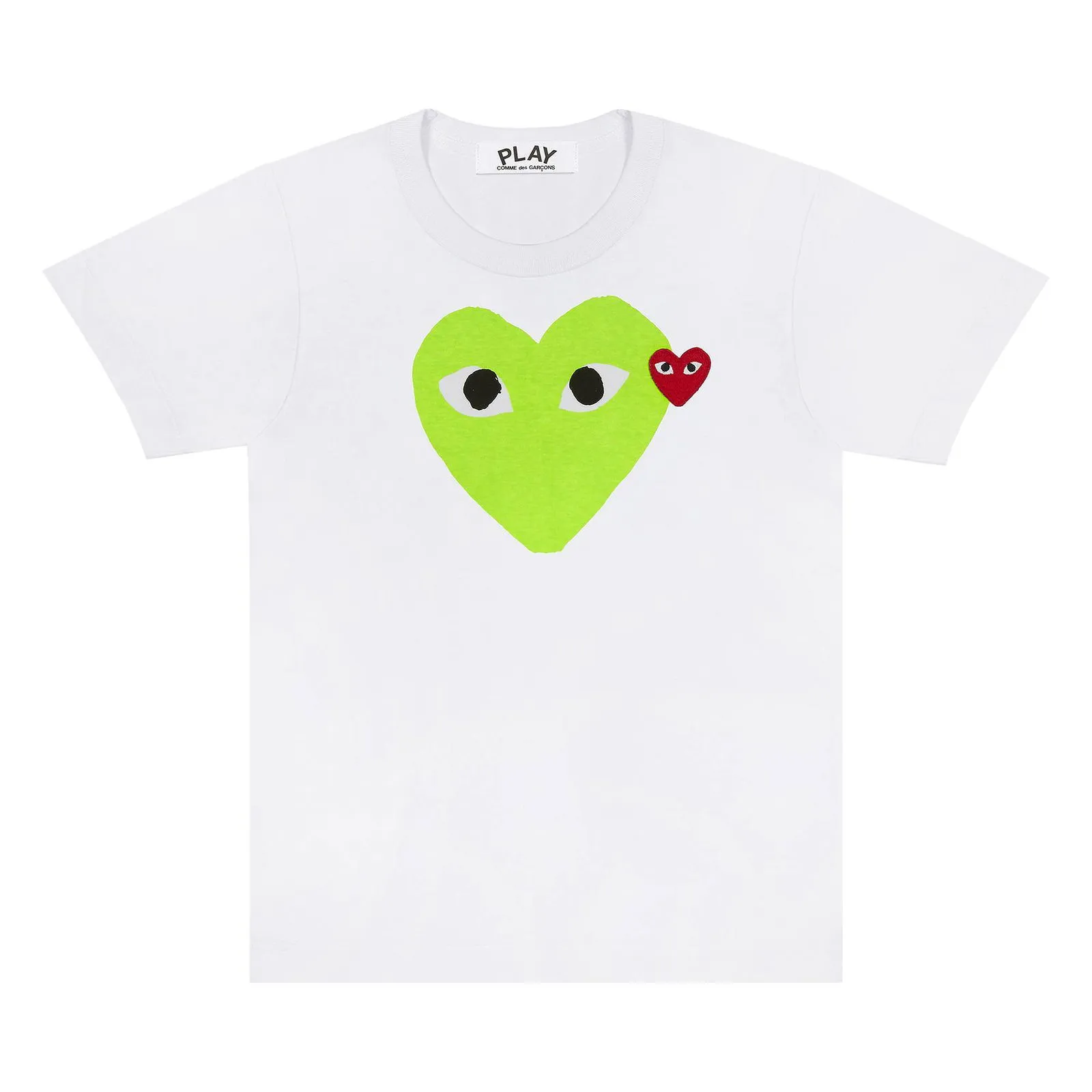 COMME DES GARçONS PLAY RED EMBLEM HEART TSHIRT