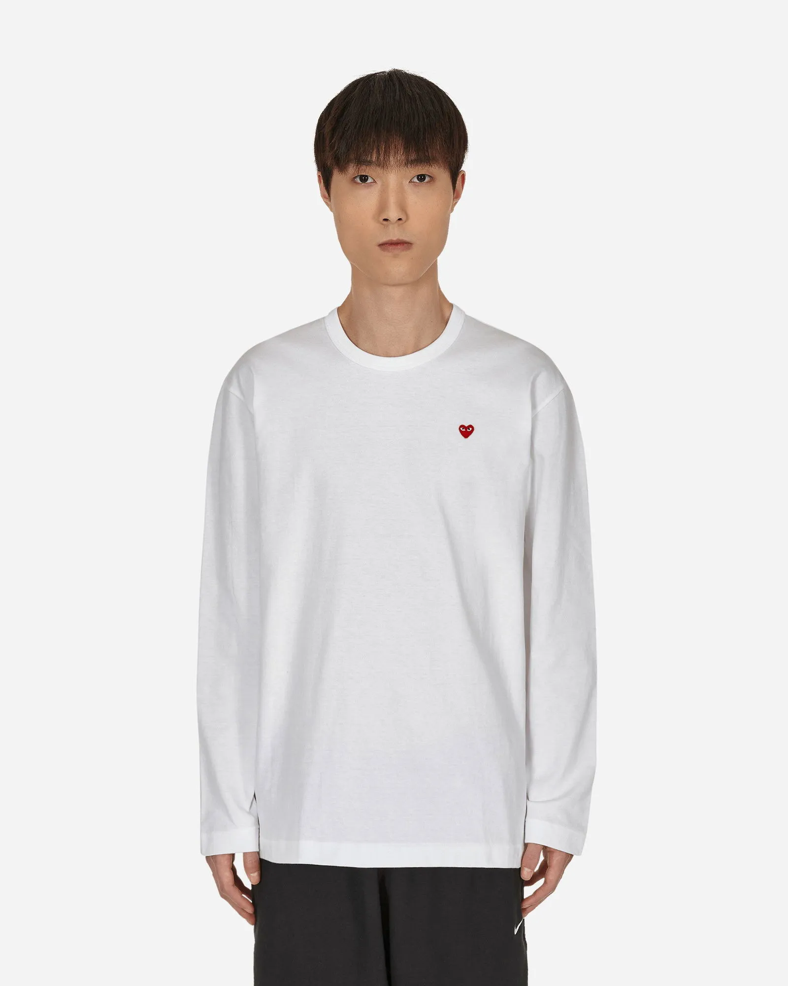 Comme des Garçons Play Small Red Heart Tee