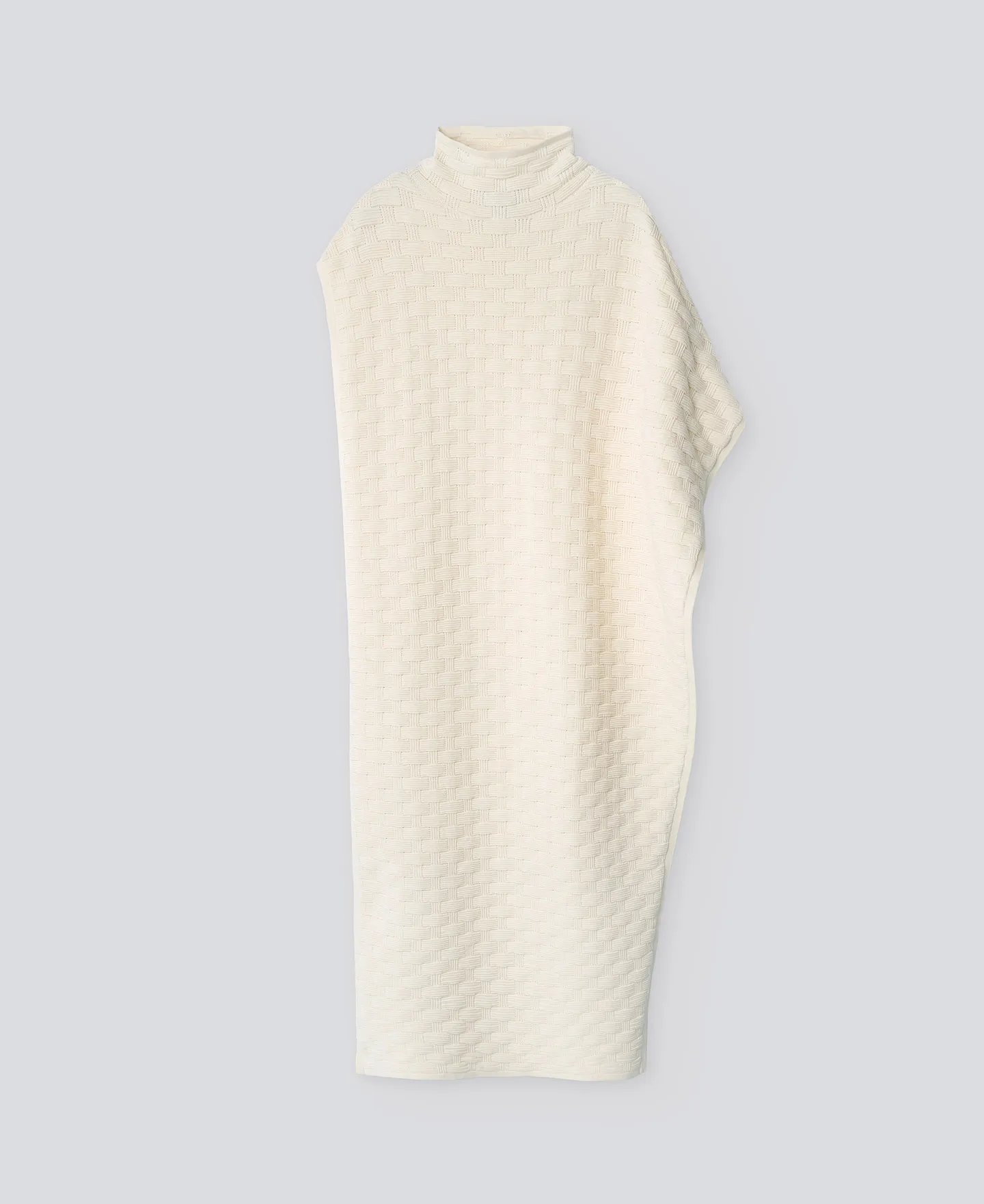 Cotton basket weave cape for woman