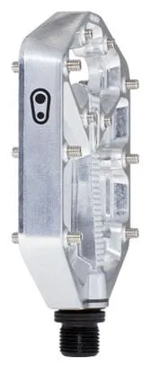 CRANKBROTHERS CRANKBROTHERS STAMP 7 PEQUEñO  EDICIóN PLATA PEDALES PLANOS PLATA PULIDA
