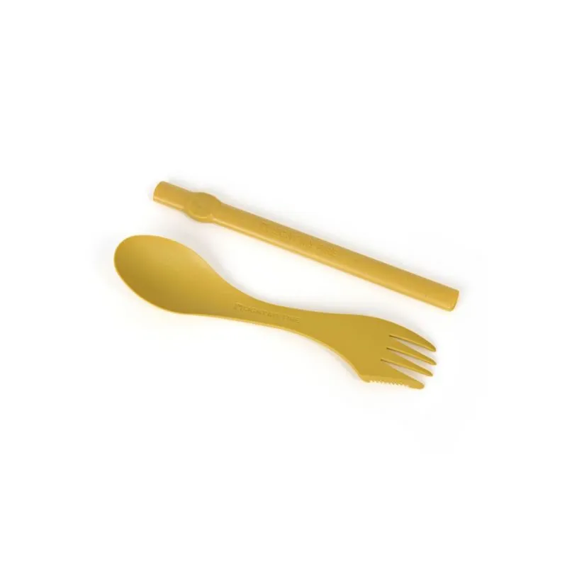 Cubiertos Light my fire Spork'n Straw BIO (mustyyellow)