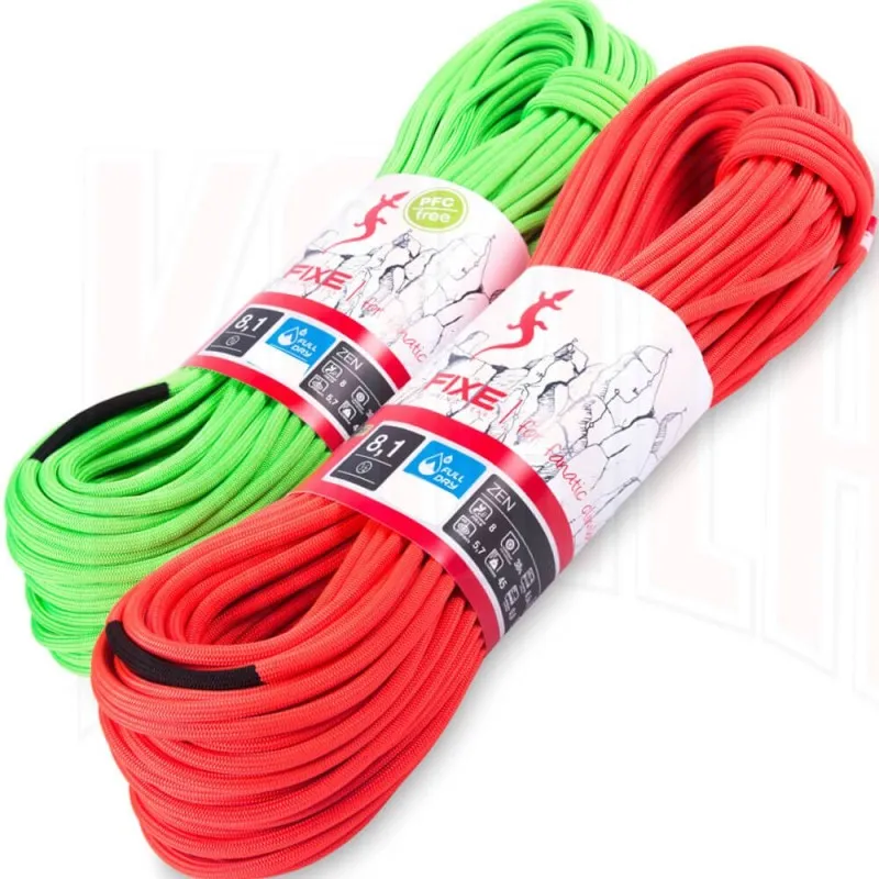 Cuerda Escalada ZEN 8'1mm FULL DRY Roca