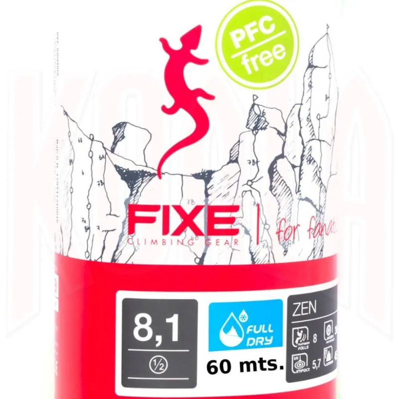 Cuerda Escalada ZEN 8'1mm FULL DRY Roca