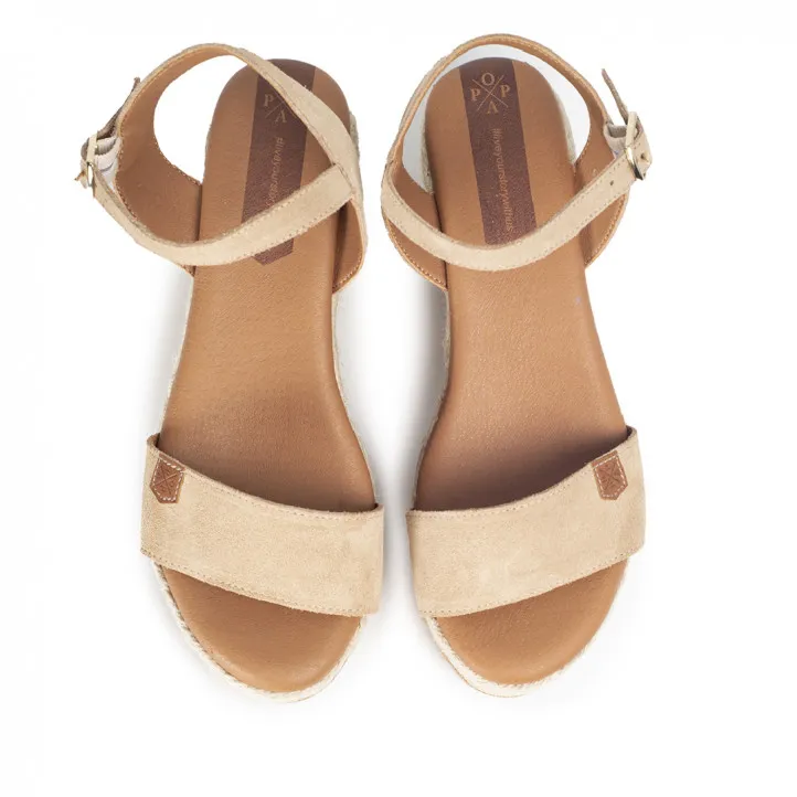 CUñA ALTA TOFARI SERRAJE BEIGE POPA