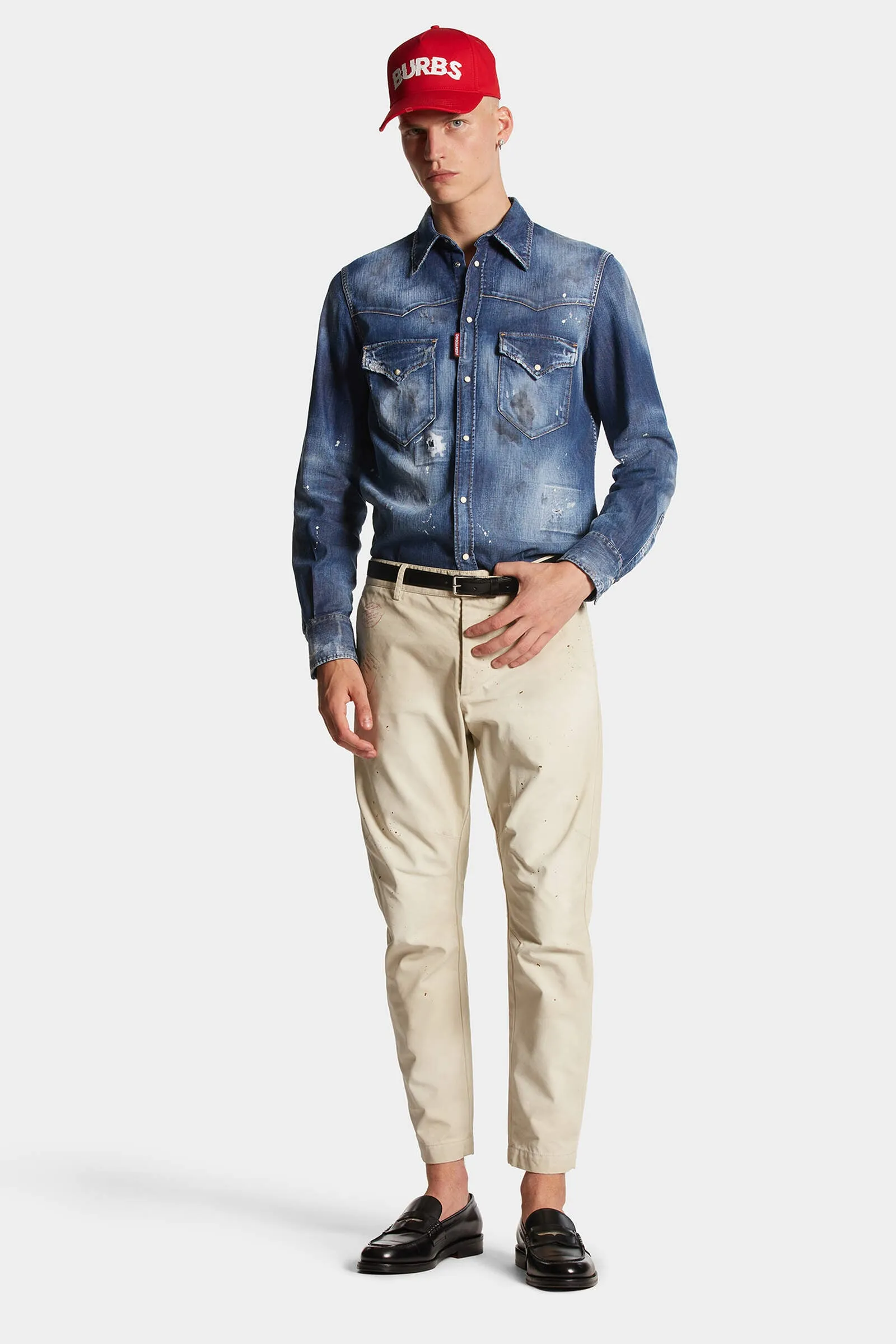 D2 STAMPS SEXY CHINO PANTS