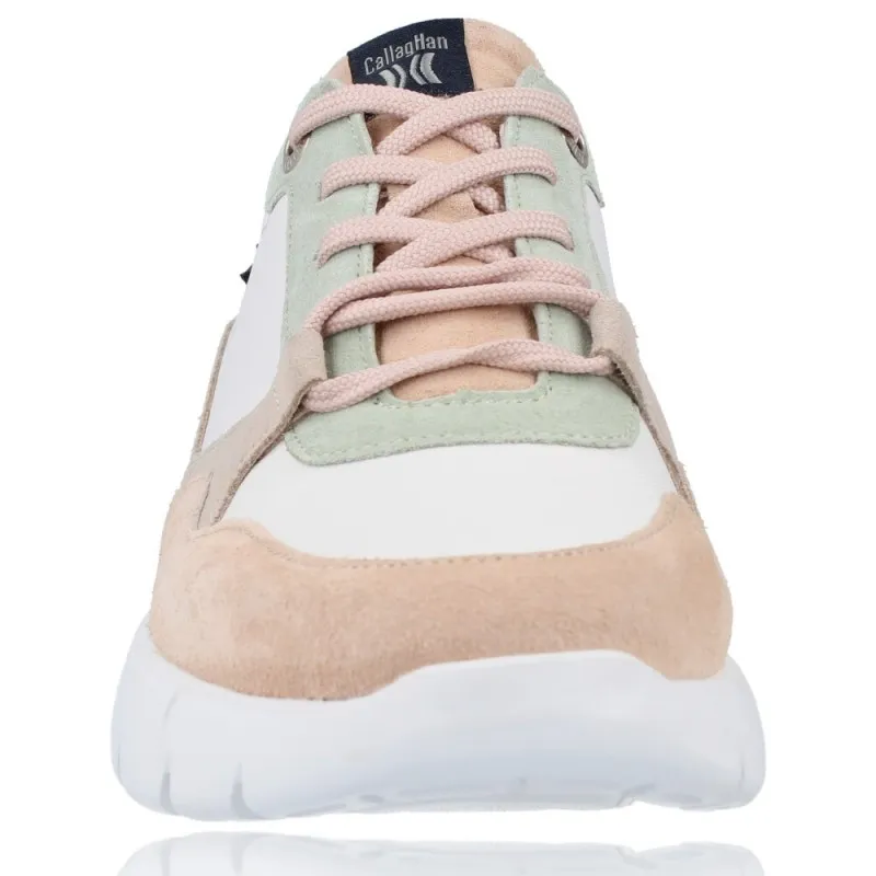 Deportivas Casual de Piel para Mujer de Callaghan 45811 Aria