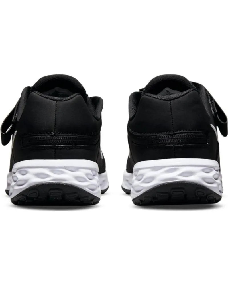 Deportivas de Mujer y Niña y Niño NIKE DEPORTIVA REVOLUTION 6 FLYEASE DD1113 NEGRO BLANCO