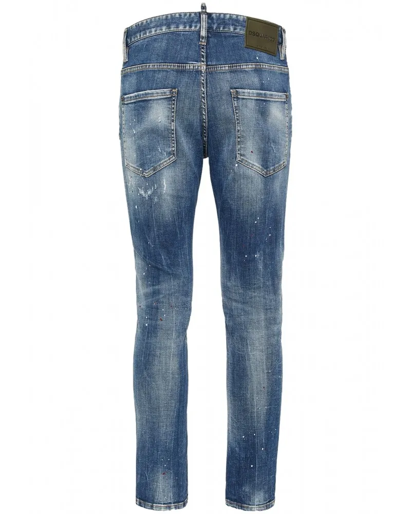 DSQUARED2  PANTALóN VAQUERO SKATER DE LAVADO USED CON DESGASTE