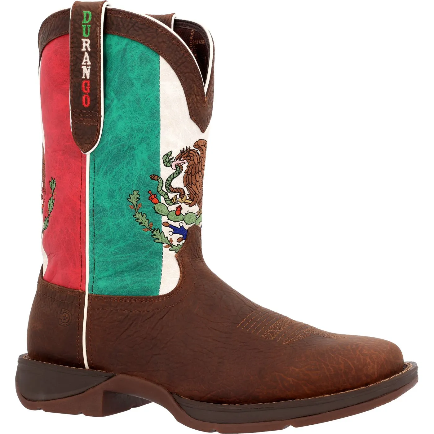 durangoboots Rebel by DurangoÂ Steel Toe Mexico Flag Western Boot