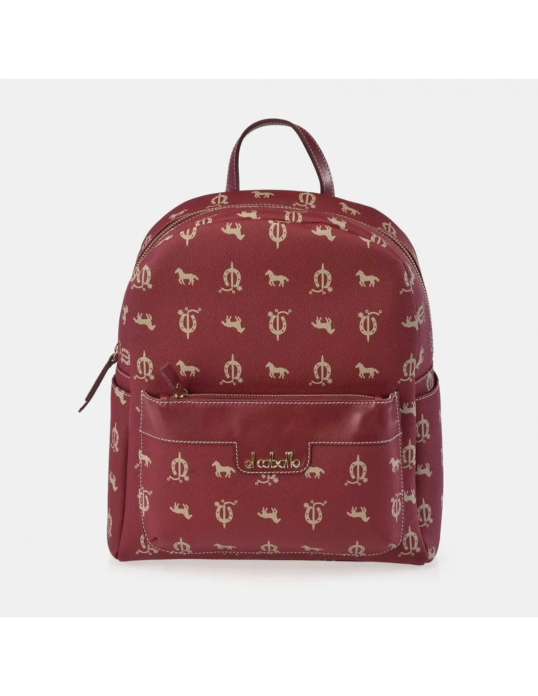 EL CABALLO Mochila grande para Mujer Piel Lona