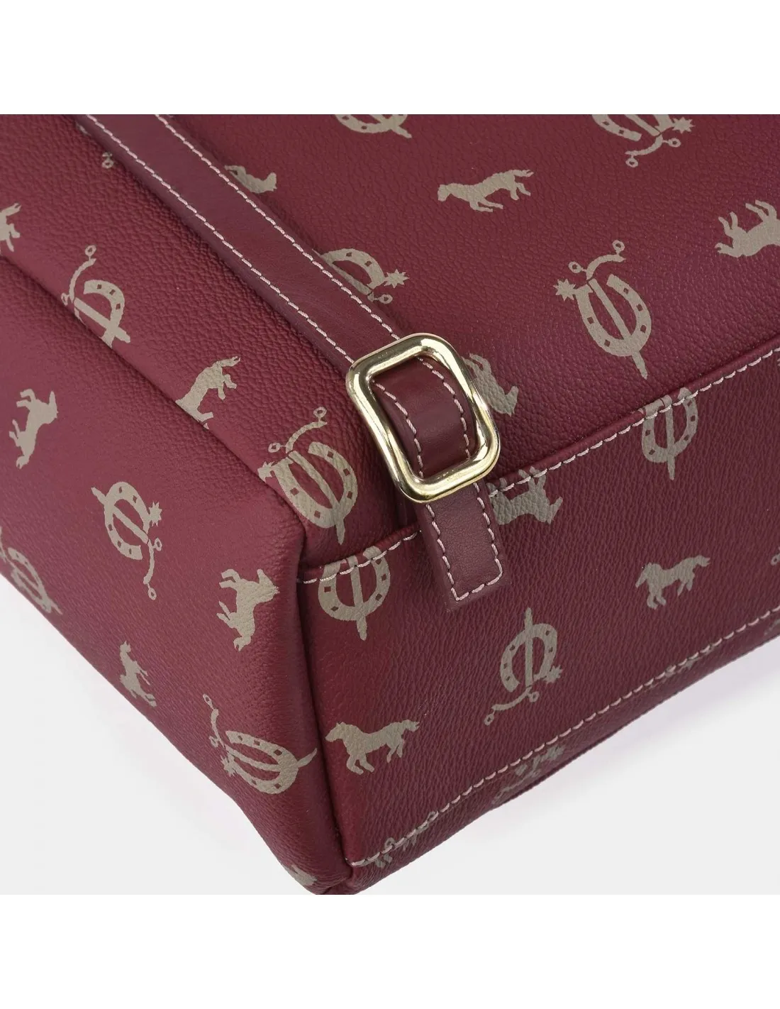 EL CABALLO Mochila grande para Mujer Piel Lona