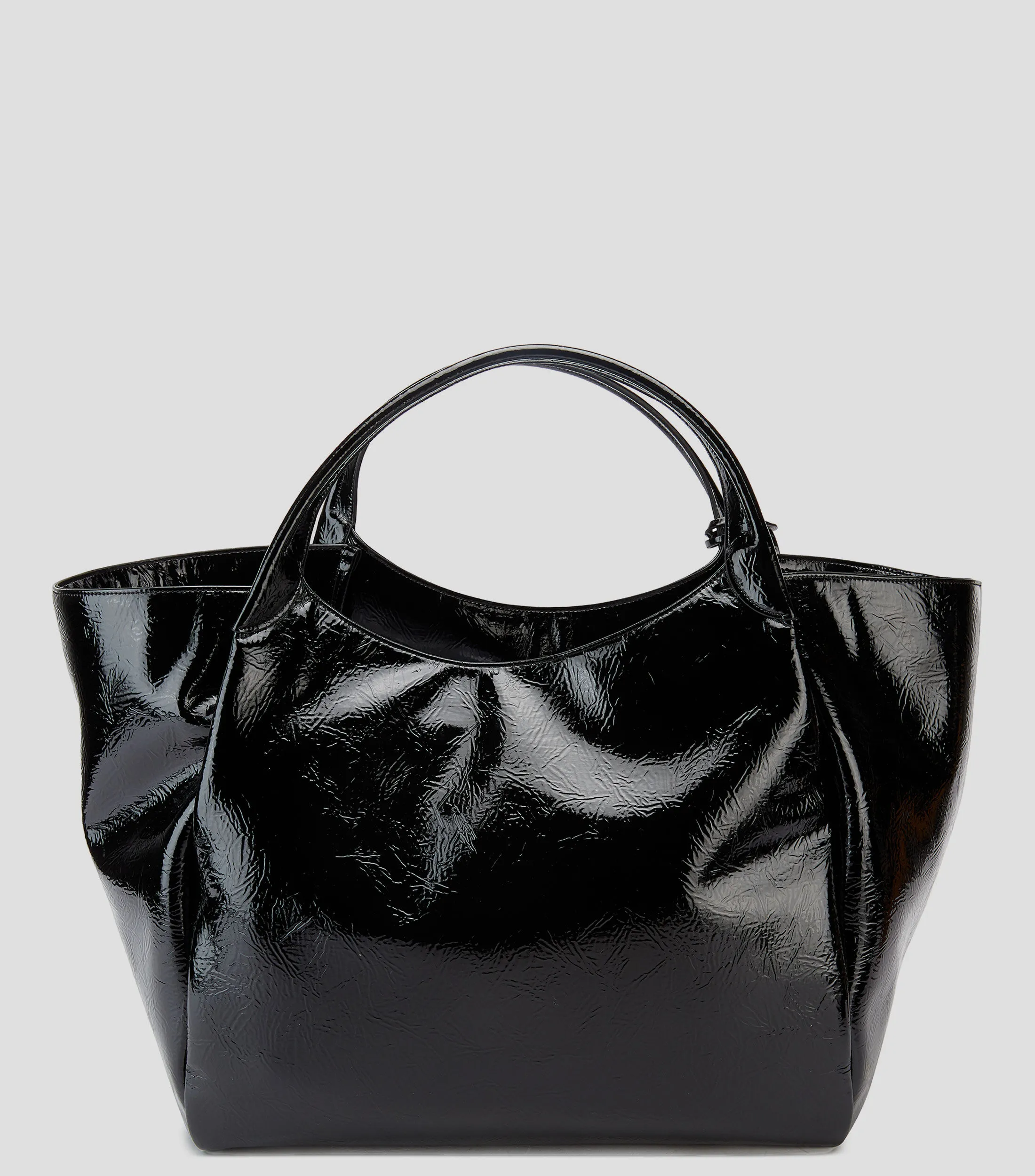 Emporio Armani Bolso Tote Acharolado Mujer
