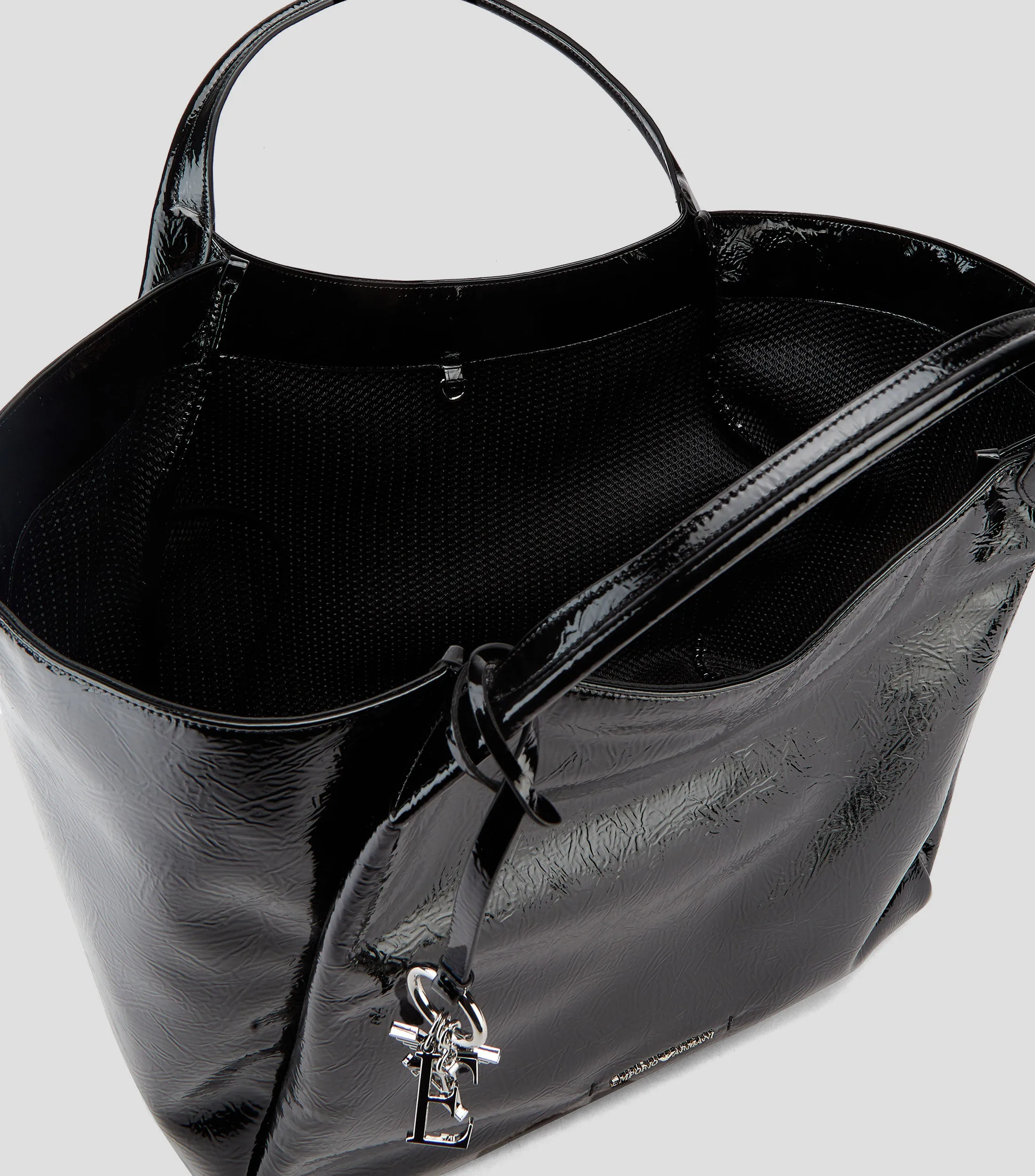Emporio Armani Bolso Tote Acharolado Mujer