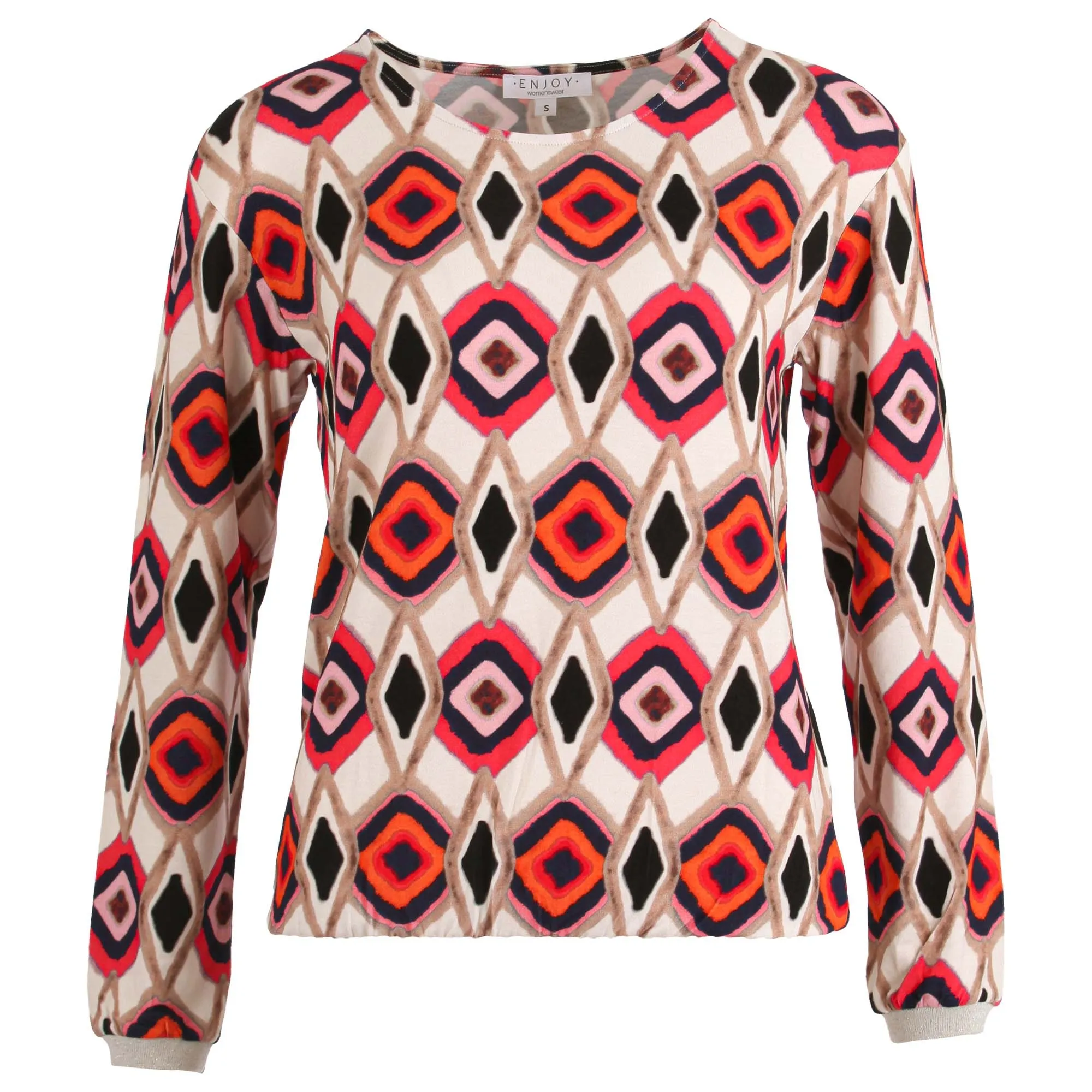 Enjoy Sweater Blouson AOP 153880