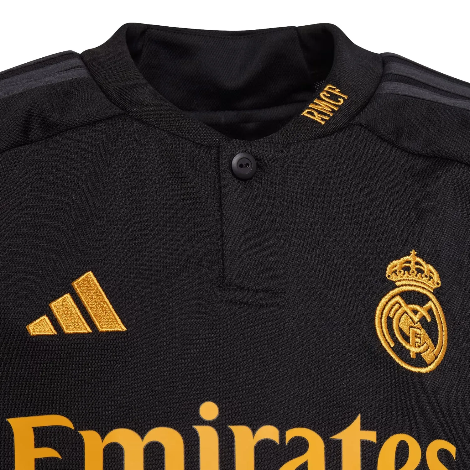 Equipación adidas 3a Real Madrid Camavinga niño 2023 2024