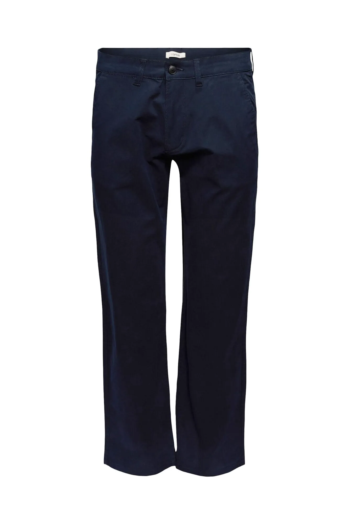 Esprit Pantalón chino straight fit en algodón orgánico
