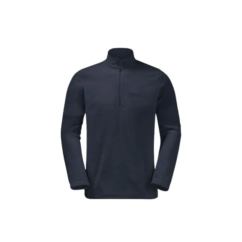 Forro polar con media cremallera JACK WOLSKINS TAUNUS HZ (Night Blue) de hombre