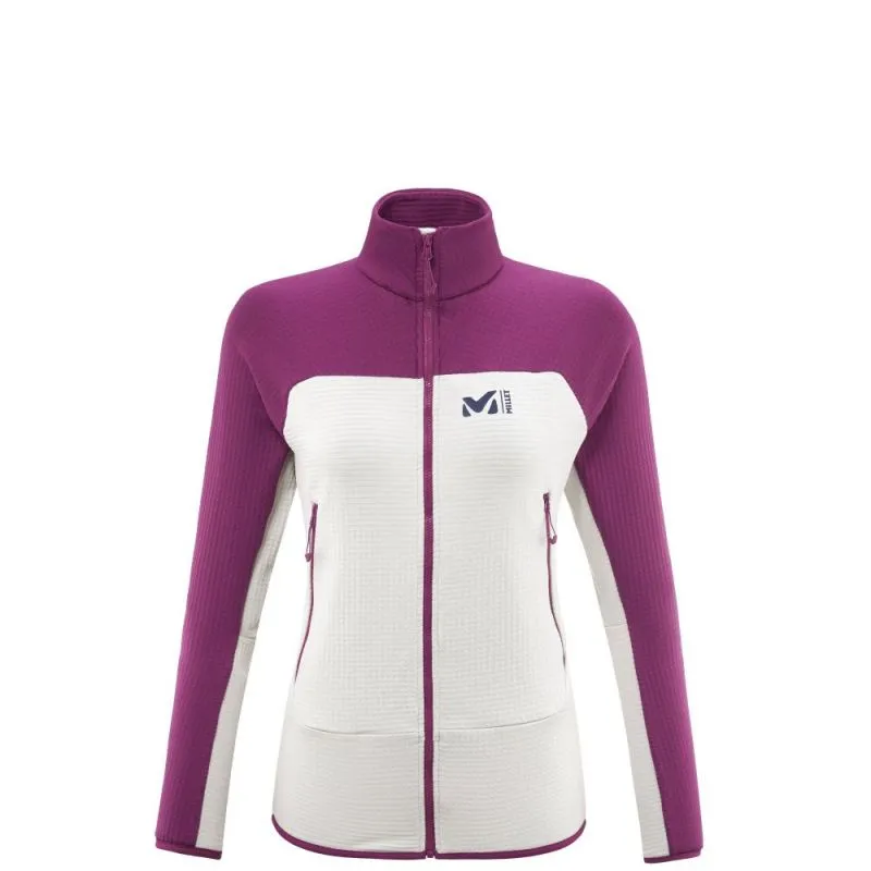 Forro polar Millet Fusion Grid (Myoga/Dawn) Mujer