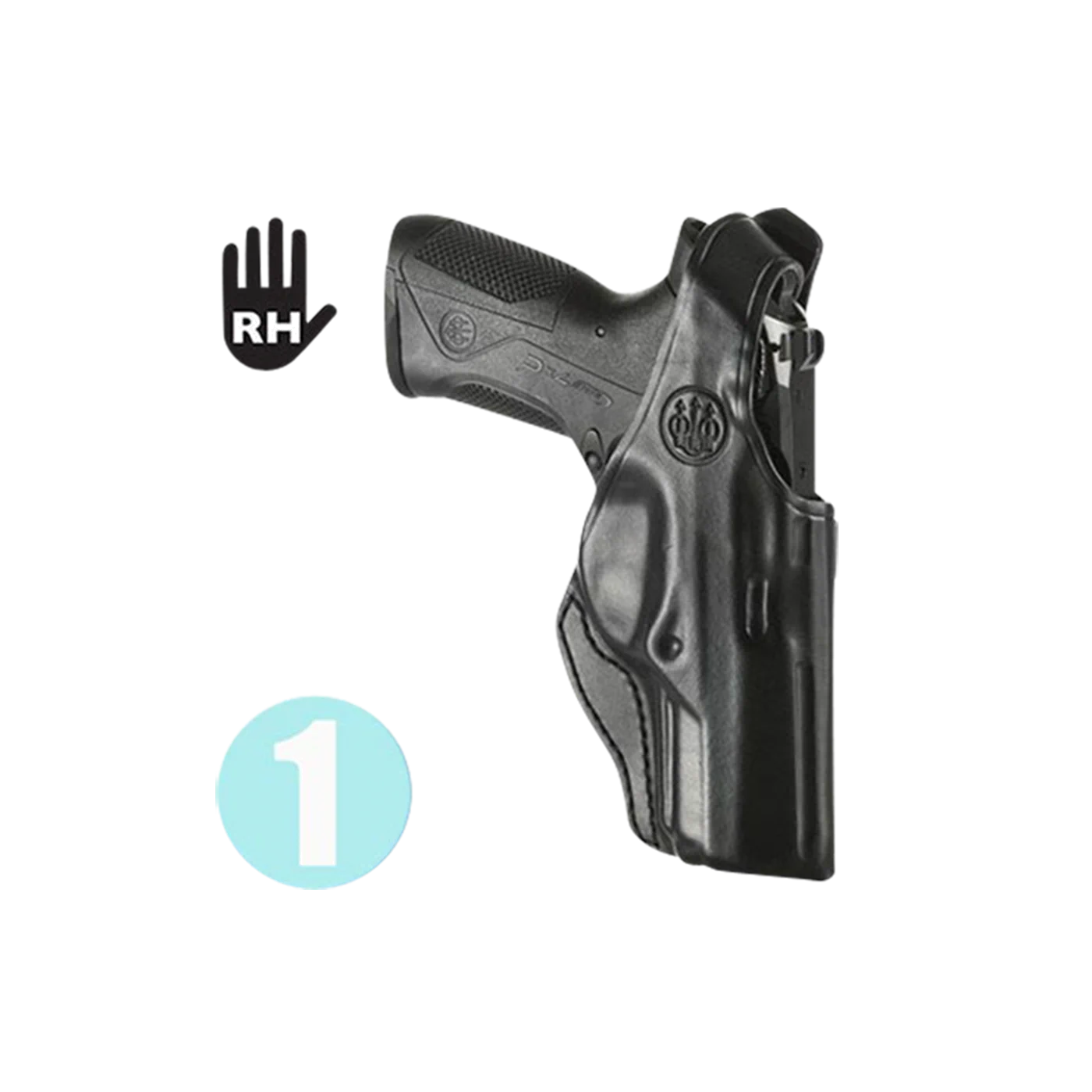 FUNDA DE PISTOLA OCULTA DE CUERO PARA PX4 FULL SIZE  CLOSE BACK SIDE HOLSTER  MANO DERECHA