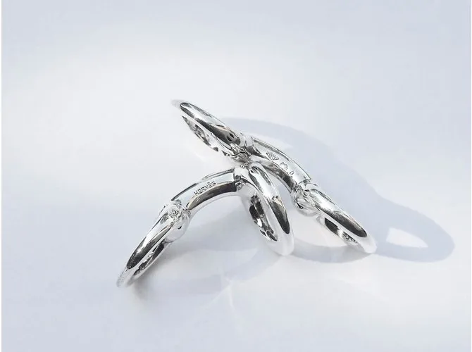 Gemelos Hermès Nausicaa Plata 