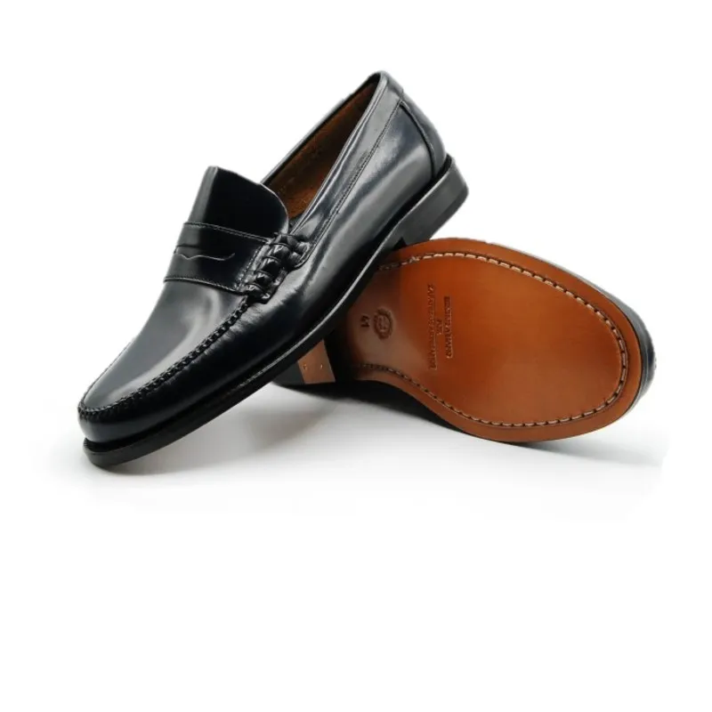 GIL'S CLASSIC 800 Negro, cuero, burdeos y azul Castellano hombre