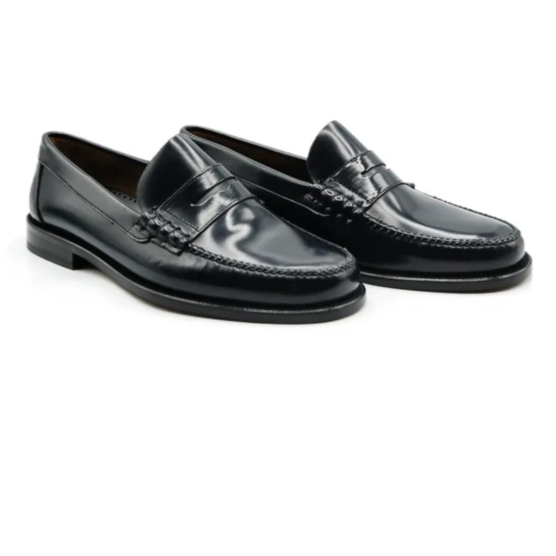 GIL'S CLASSIC 800 Negro, cuero, burdeos y azul Castellano hombre