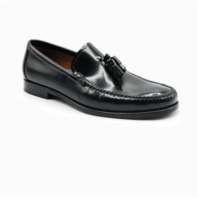 GILS CLASSIC 77106 Negro y burdeos. Castellanos borlas