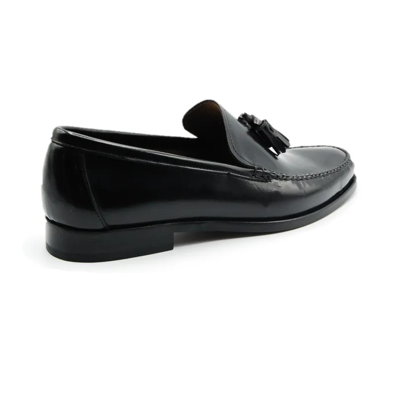 GILS CLASSIC 77106 Negro y burdeos. Castellanos borlas