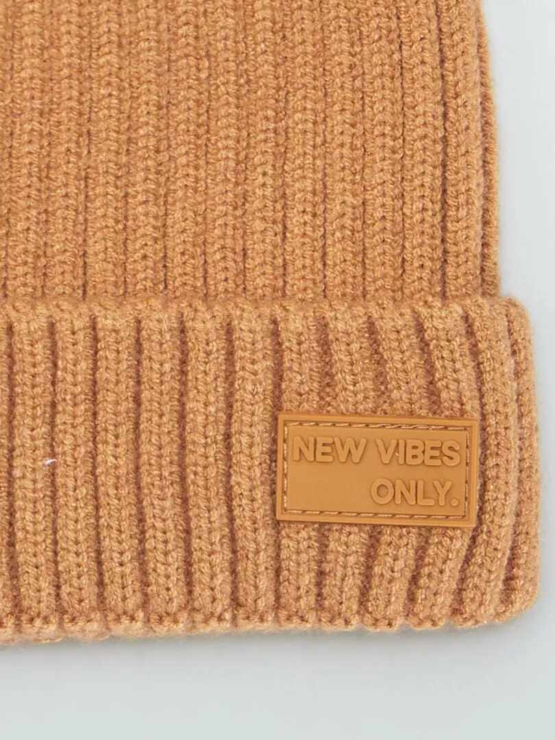 GORRO DE CANALé  MARRON