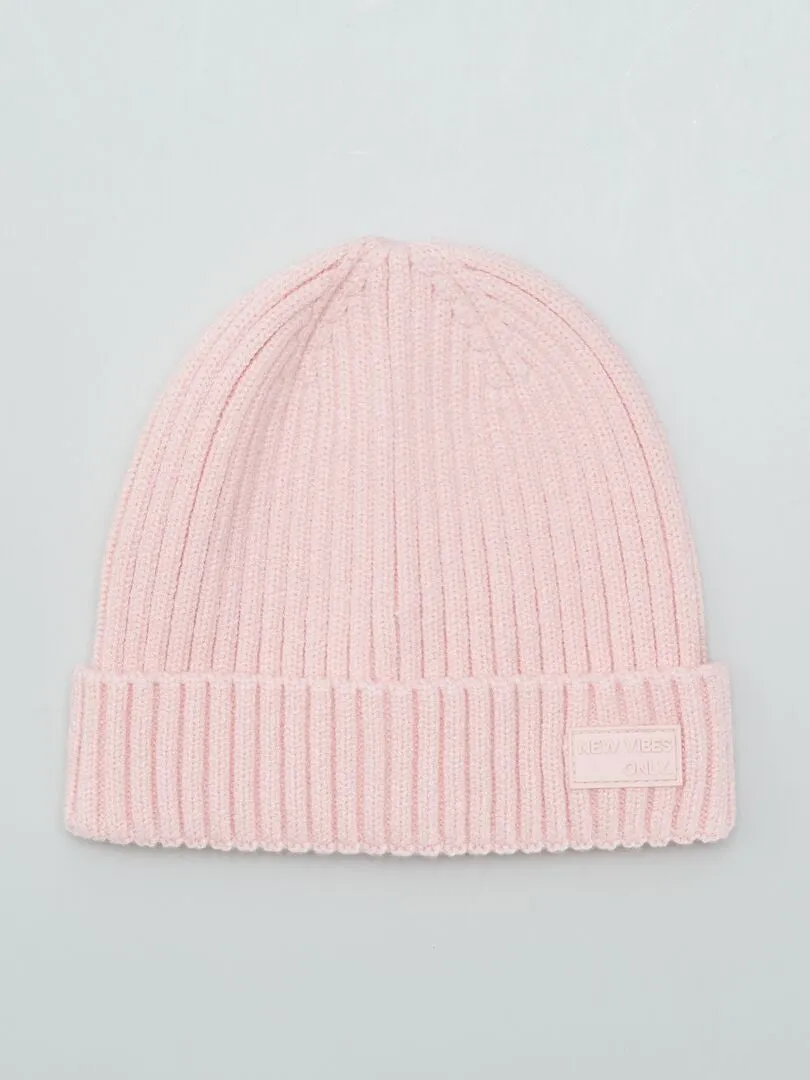 GORRO DE CANALé  ROSA