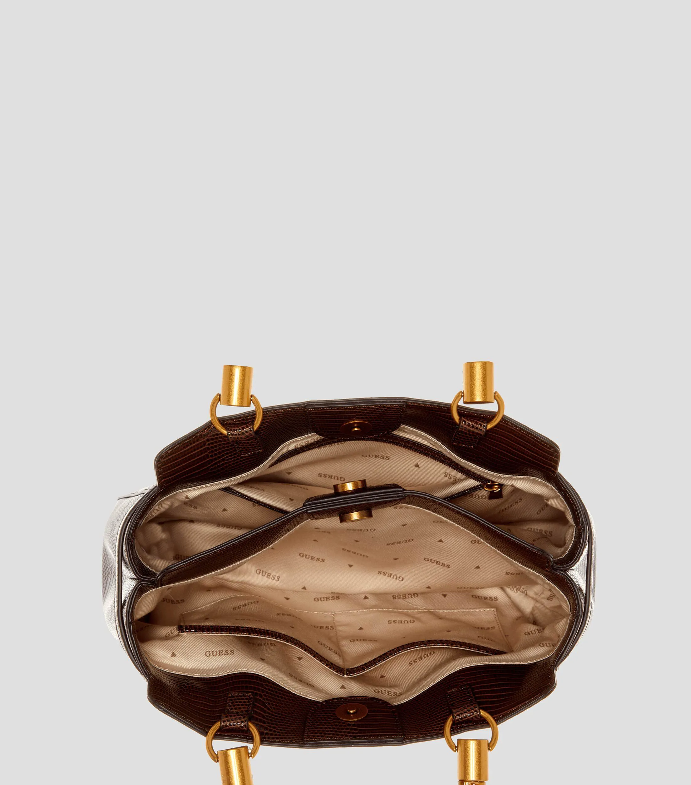 Guess Bolso Shoulder Sibel con Logotipo Mujer
