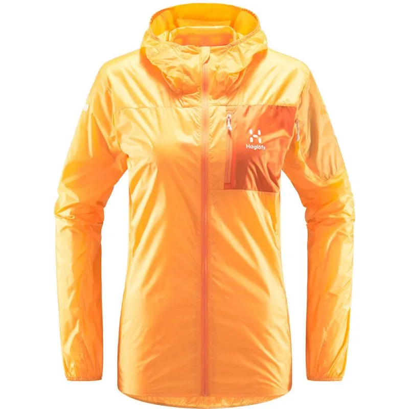 HAGLÖFS LIM Shield Hood (Soft Orange/Golden Blaze) Mujer